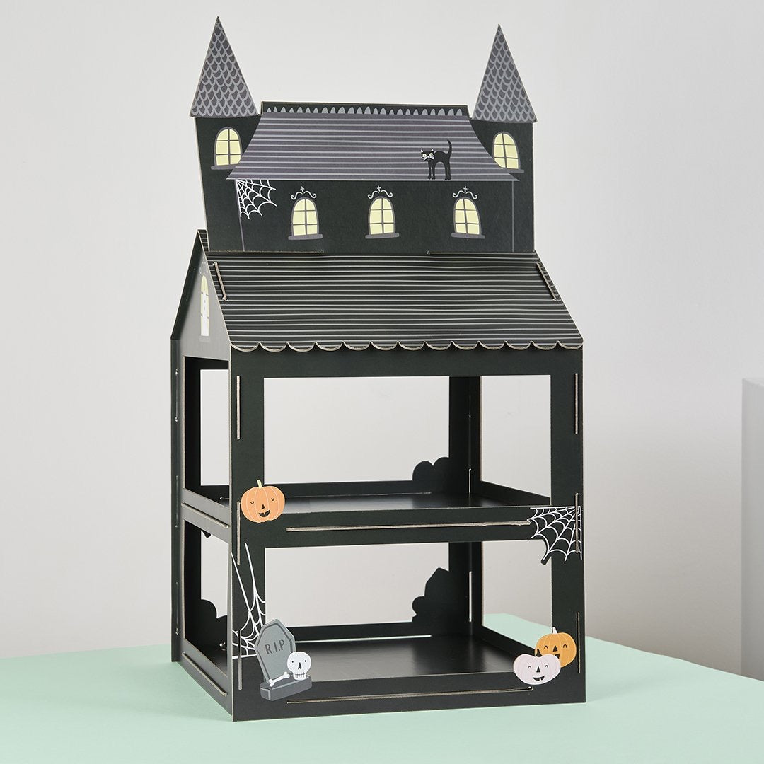Haunted House Halloween Treat Stand