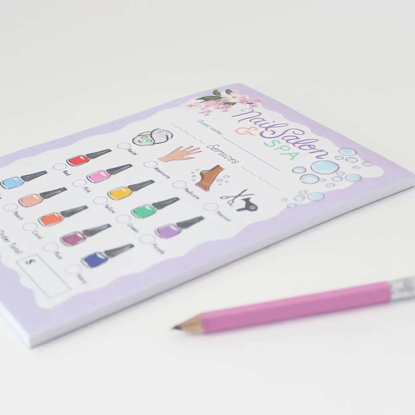Inklings Tiny Town™ Play Notepad - Nail Salon and Spa