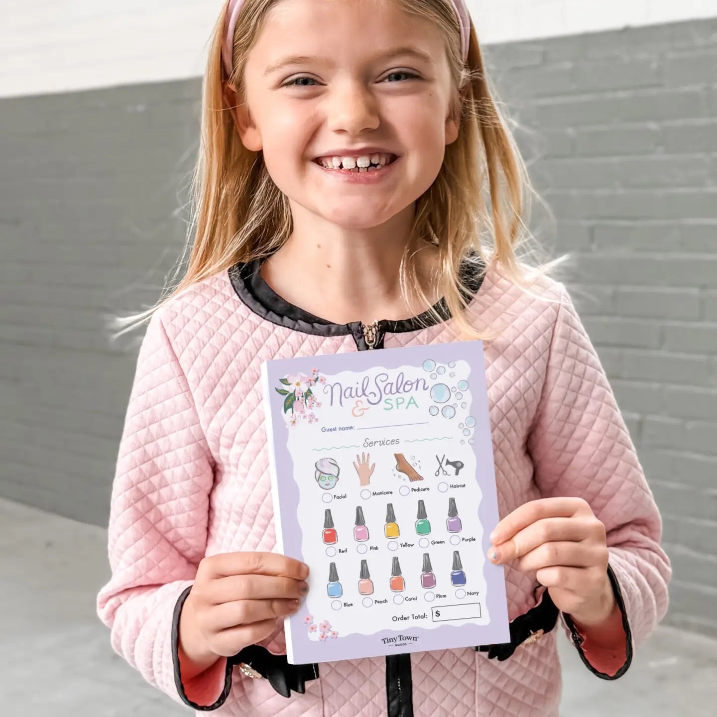 Inklings Tiny Town™ Play Notepad - Nail Salon and Spa