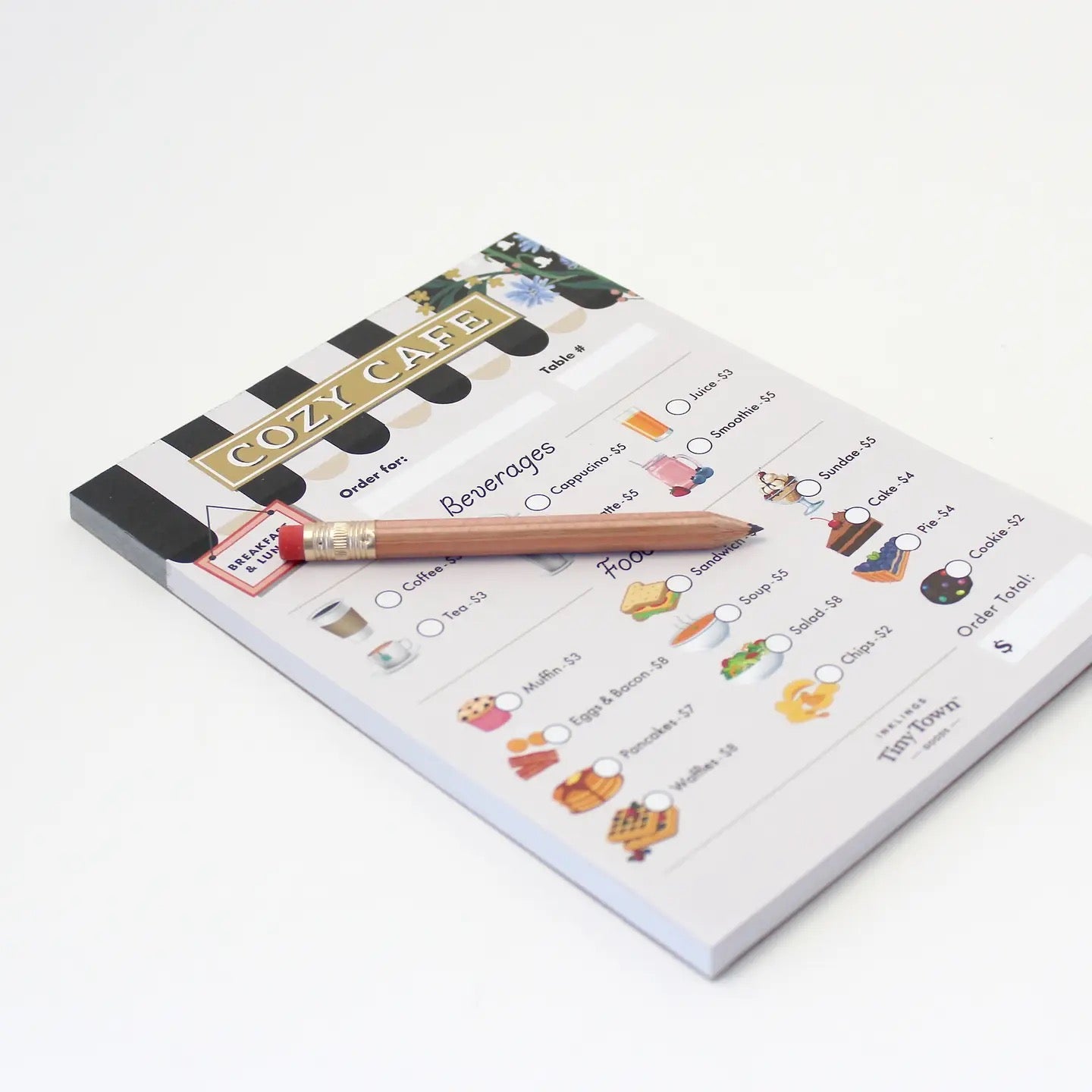 Inklings Tiny Town™ Play Notepad - Cozy Cafe