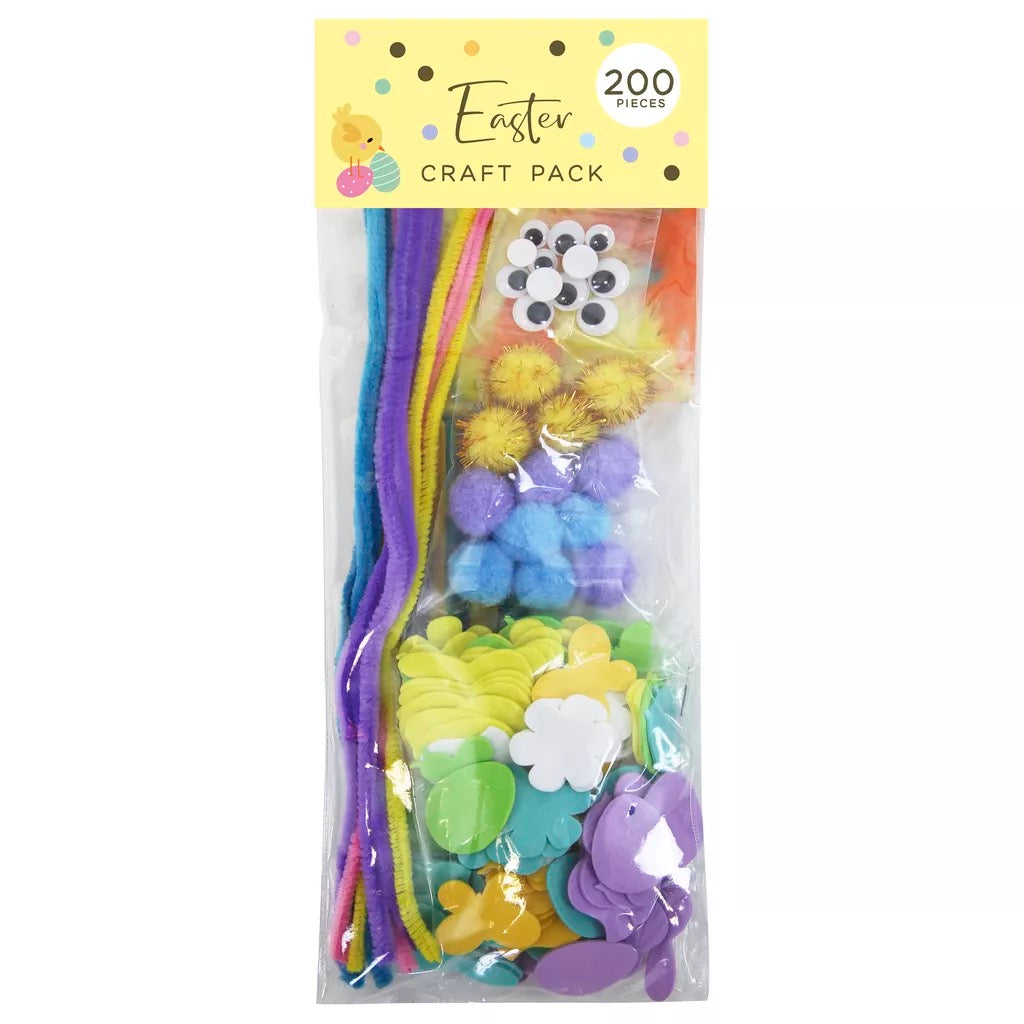 Easter Craft Pack - 200 pieces