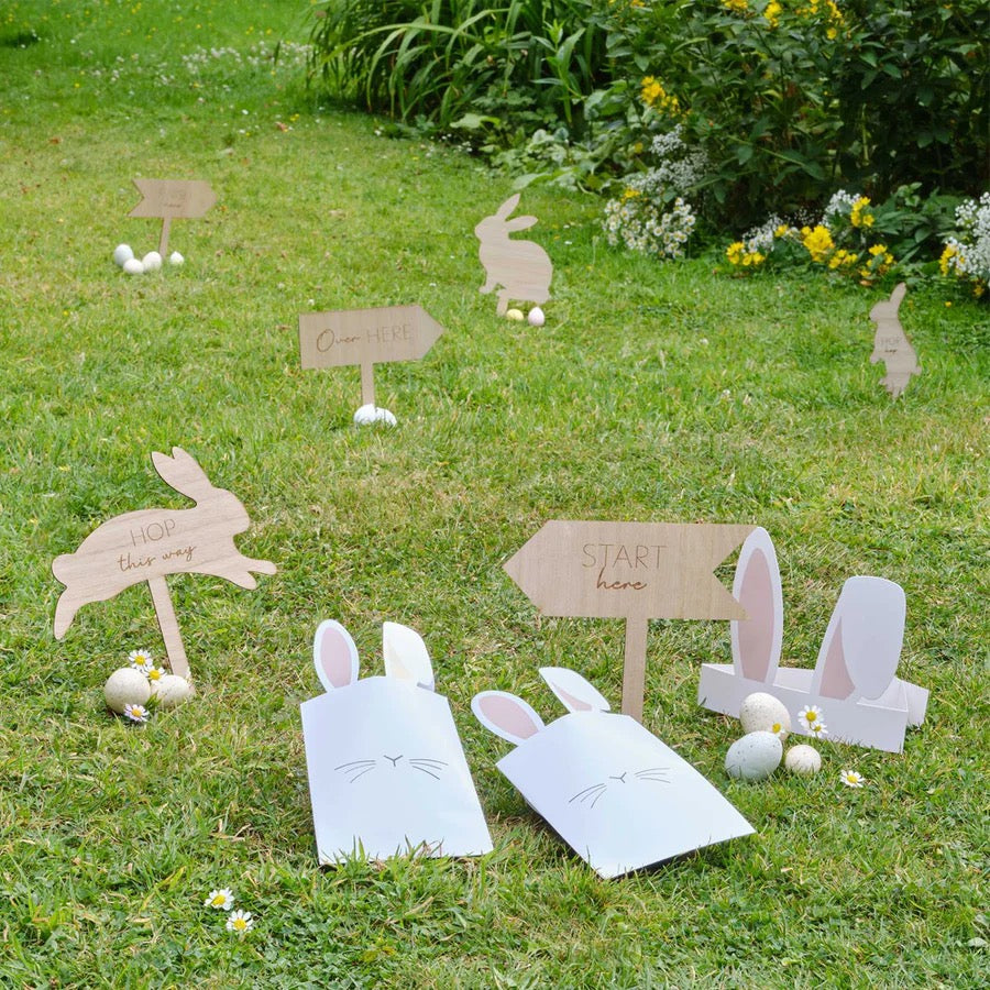 Wooden Easter Egg Hunt Kit