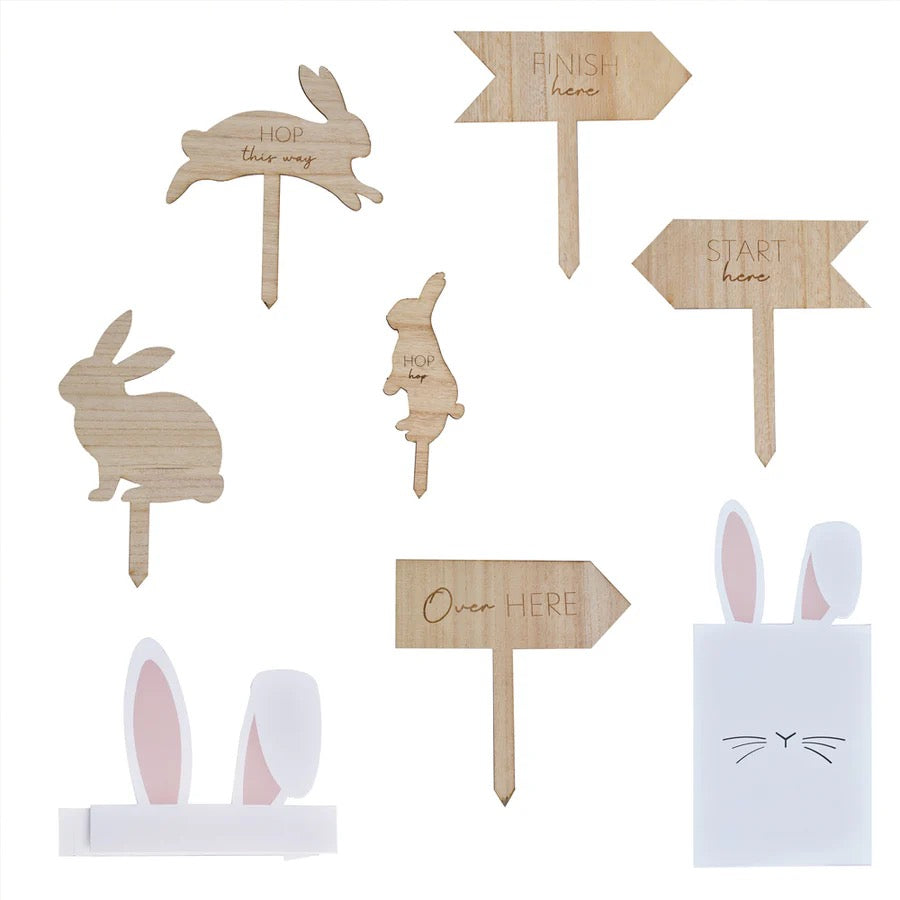 Wooden Easter Egg Hunt Kit