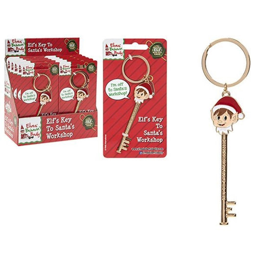 Christmas Elf Behavin' Badly Elf Accessories - Elf's Key to Santa's Workshop
