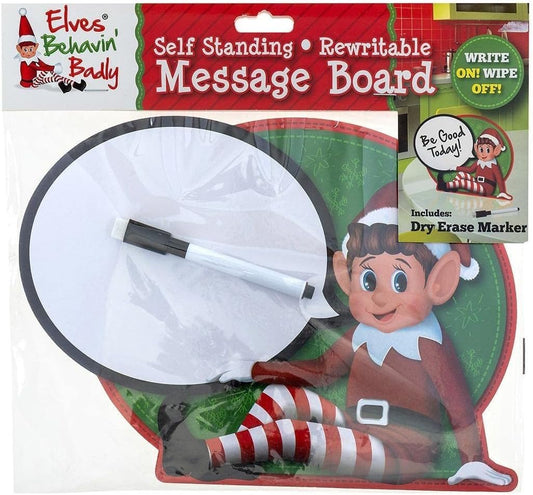 Christmas Elf Behavin' Badly Elf Accessories - ELF MESSAGE BOARD