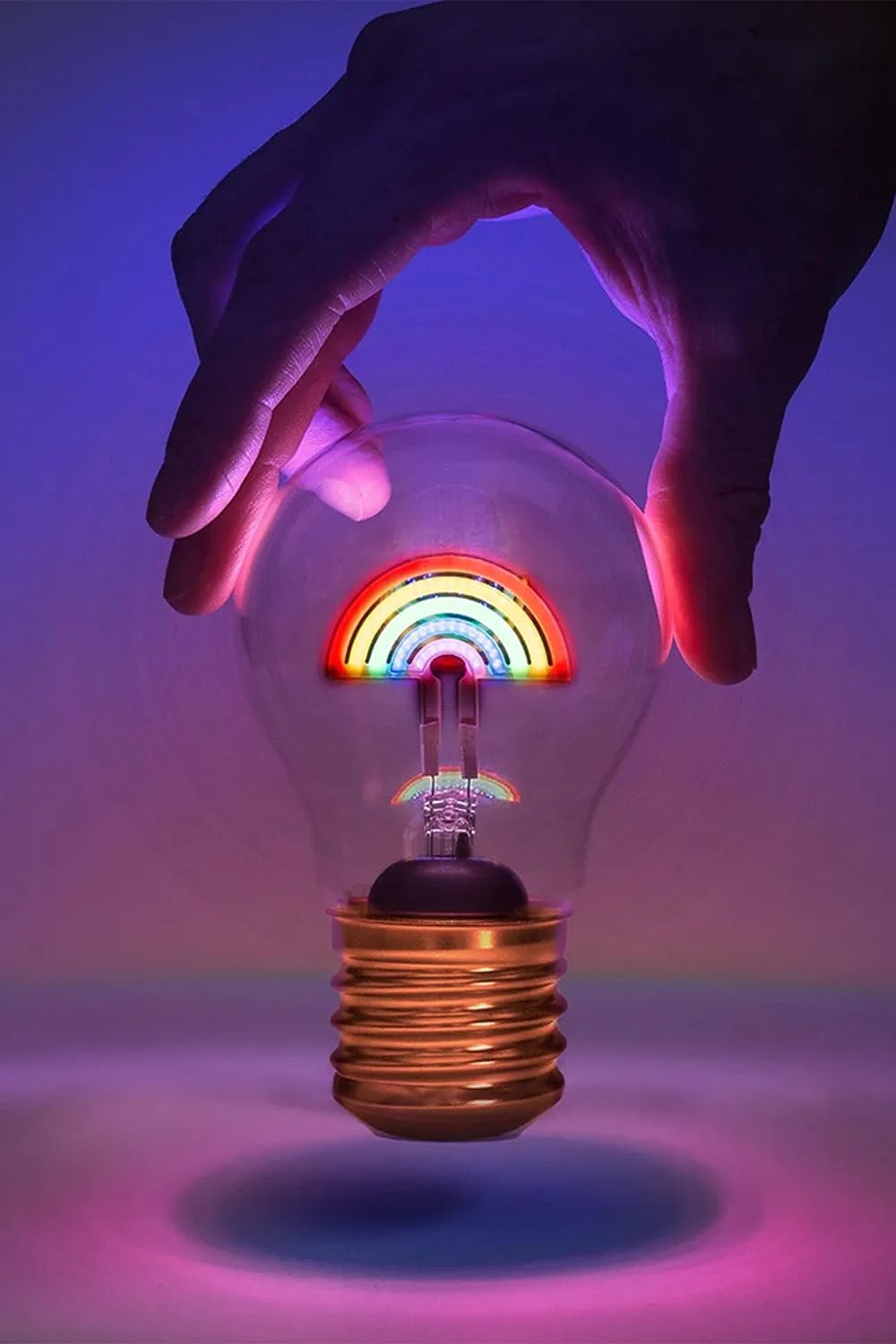 CORDLESS RAINBOW BULB