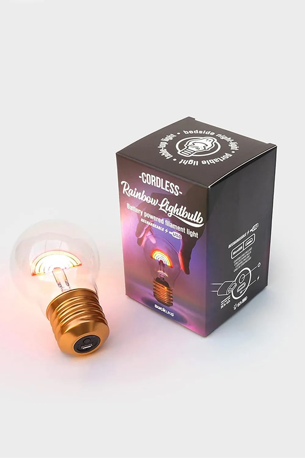 CORDLESS RAINBOW BULB