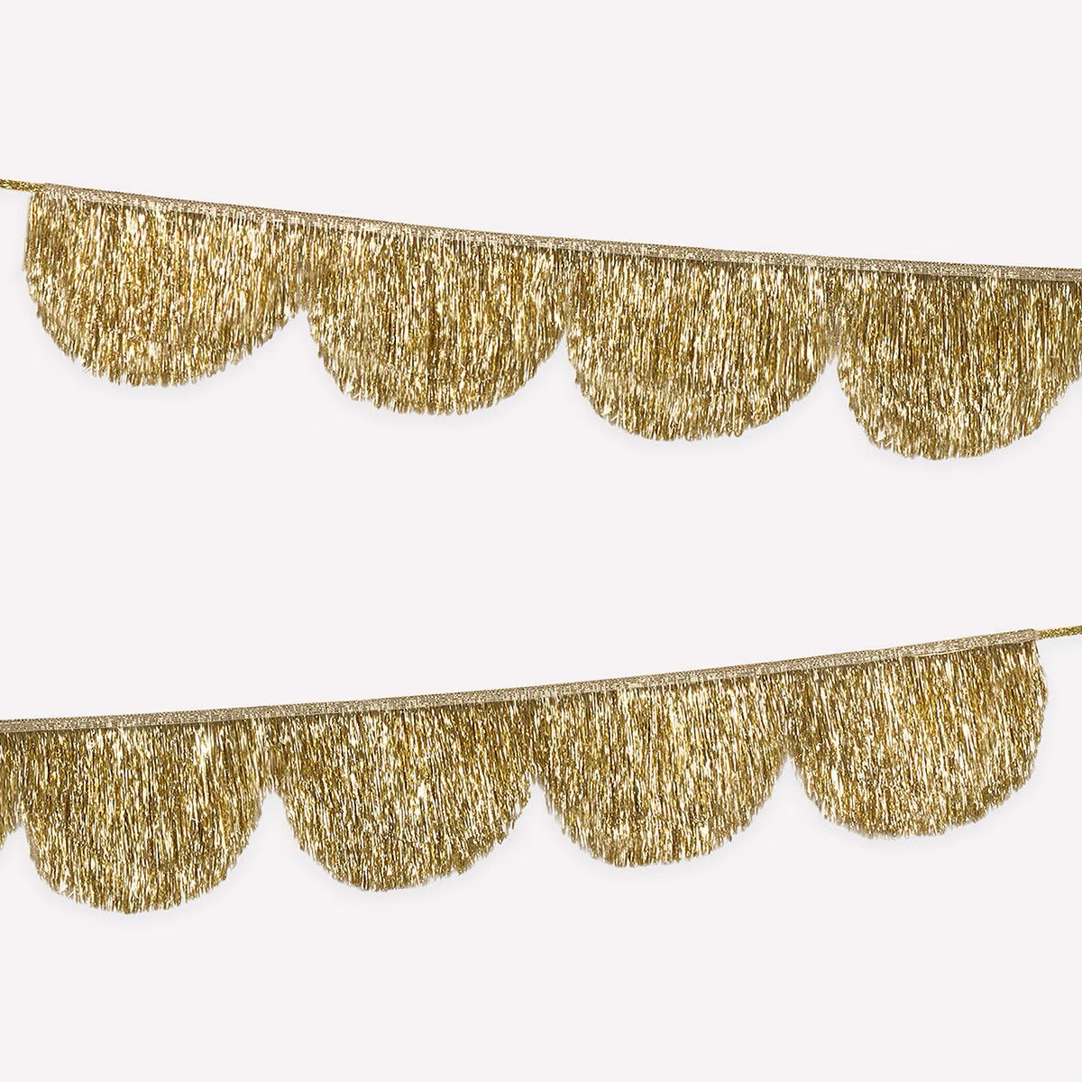 Meri Meri Gold Tinsel Fringe Garland