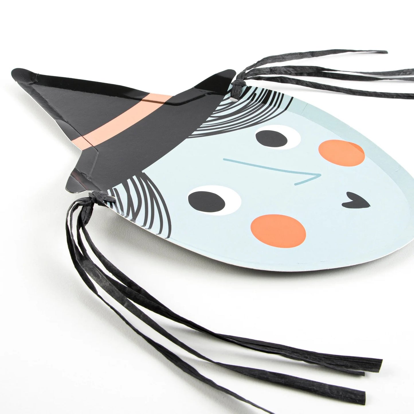 Meri Meri Halloween Witch Paper Plates - Pack of 8