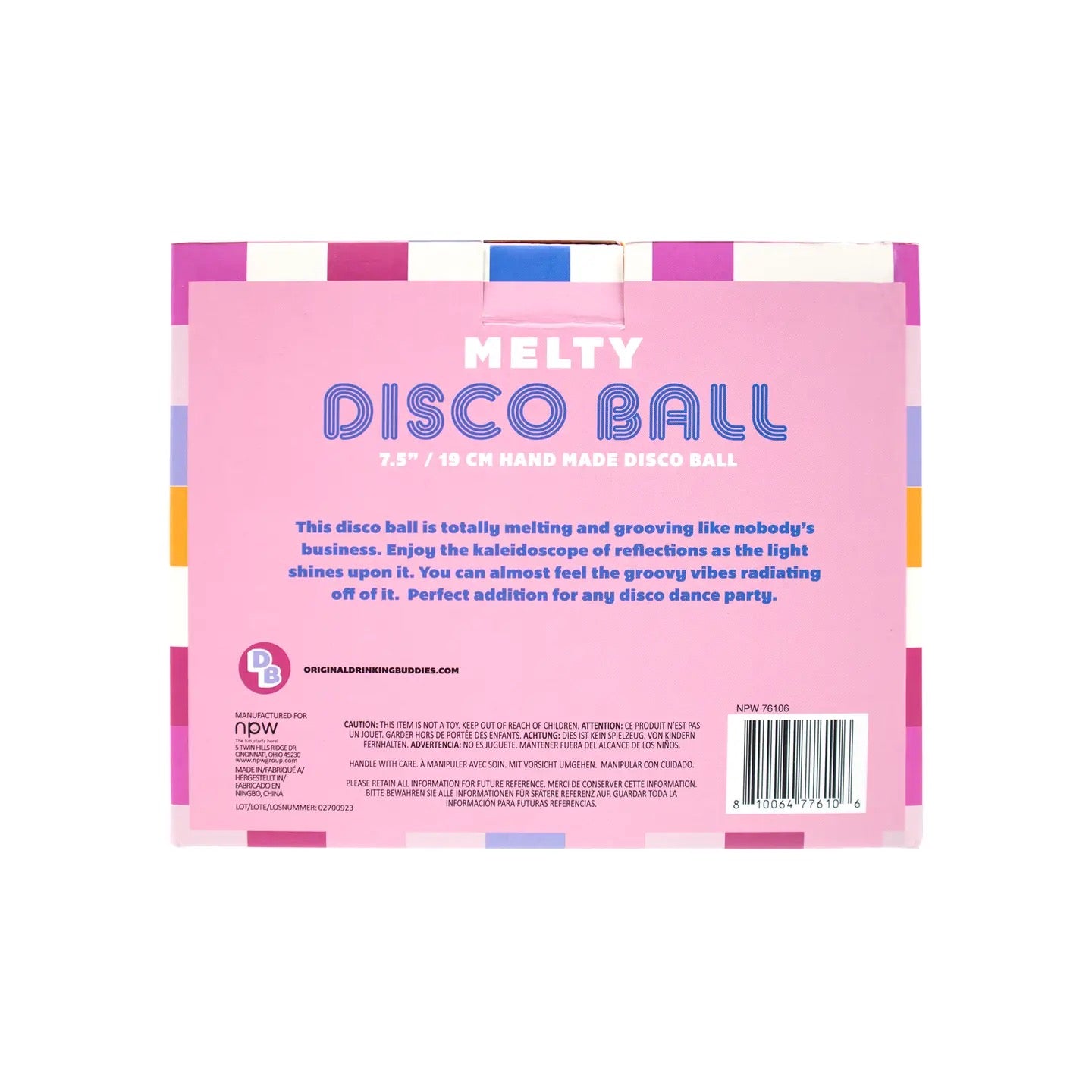 Melted Disco Ball - Home Decor - Disco Party