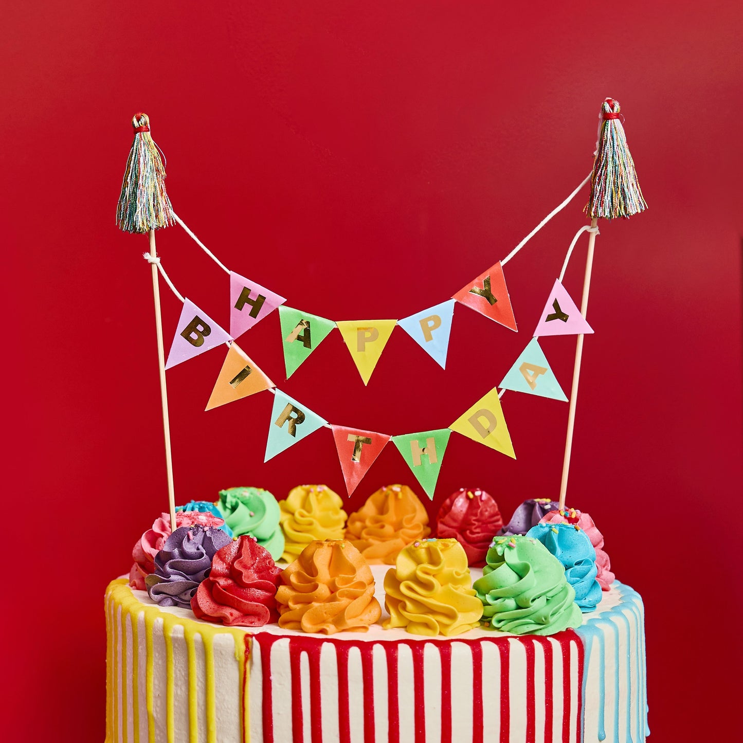 Happy Birthday Cake Topper