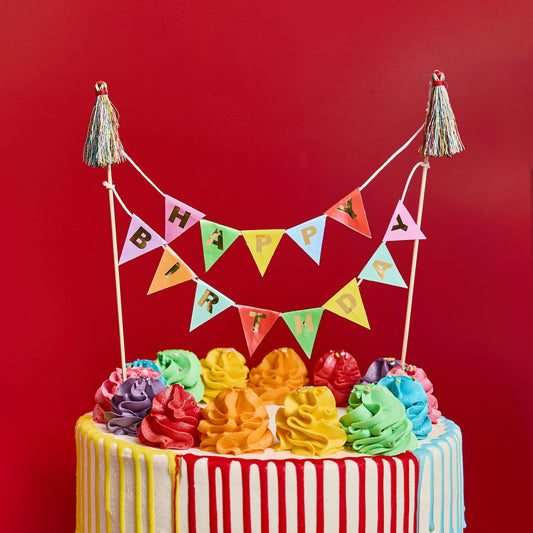 Happy Birthday Cake Topper