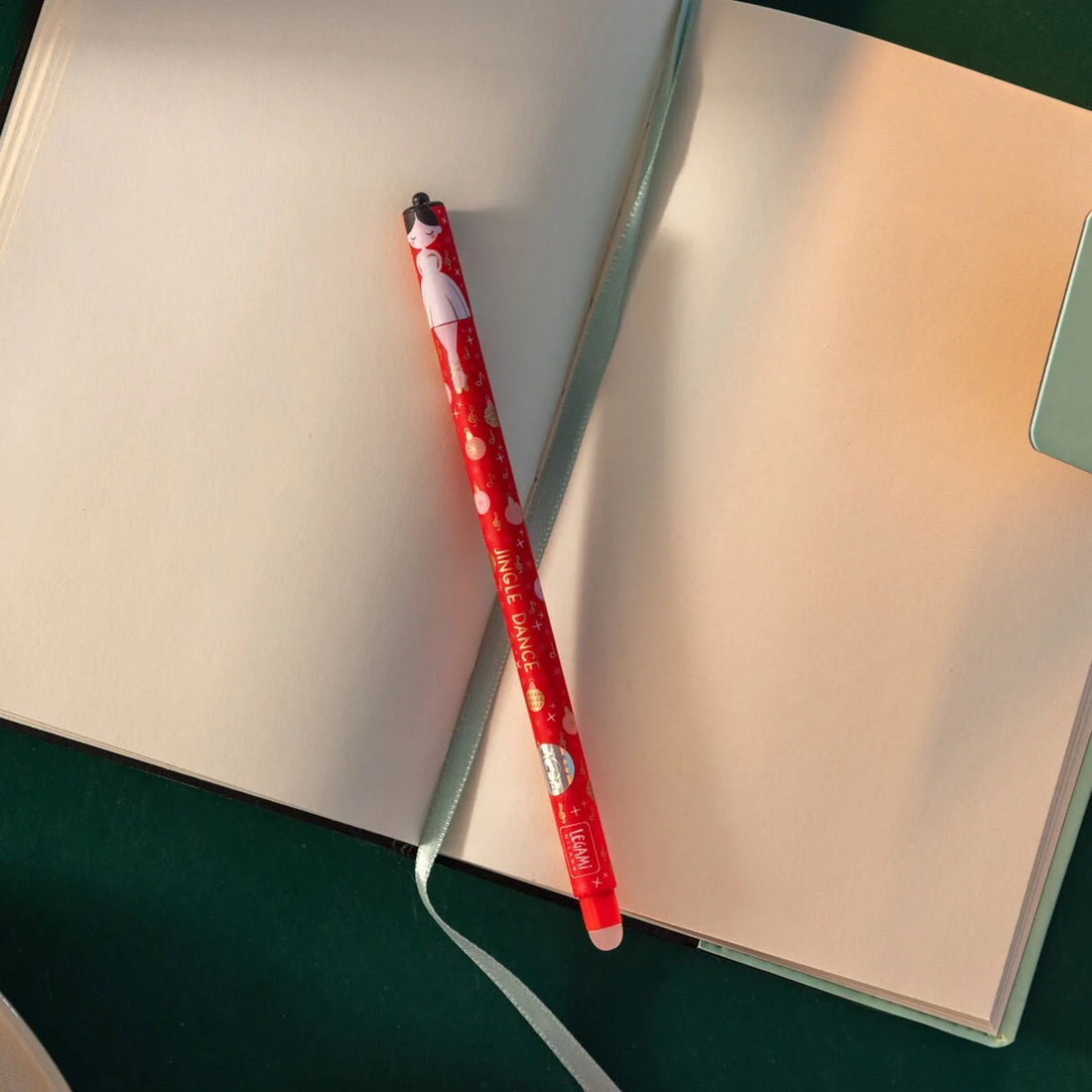 Legami Set of 3 Erasable Gel Pens - The Nutcracker - Christmas Limited Edition