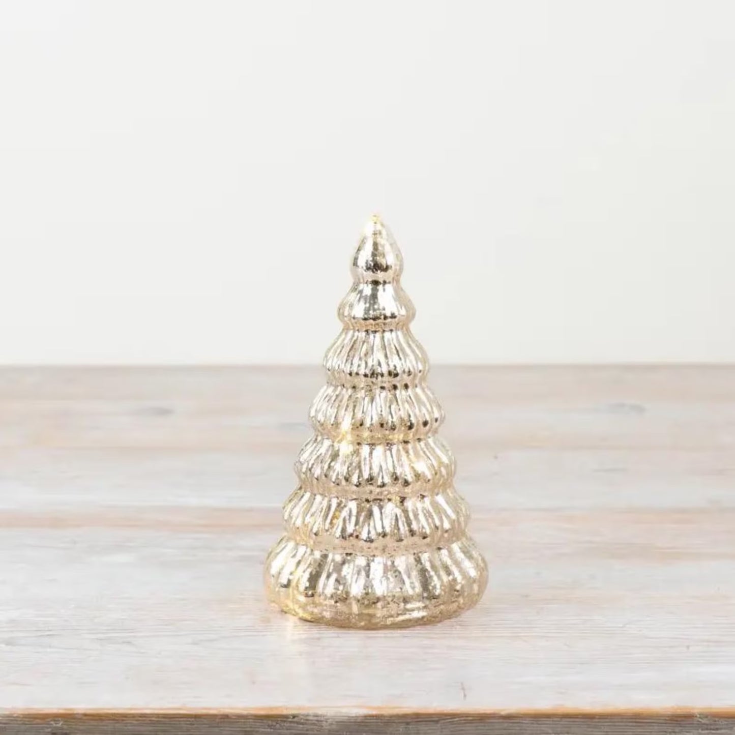 Light Up Gold Tree 23cm