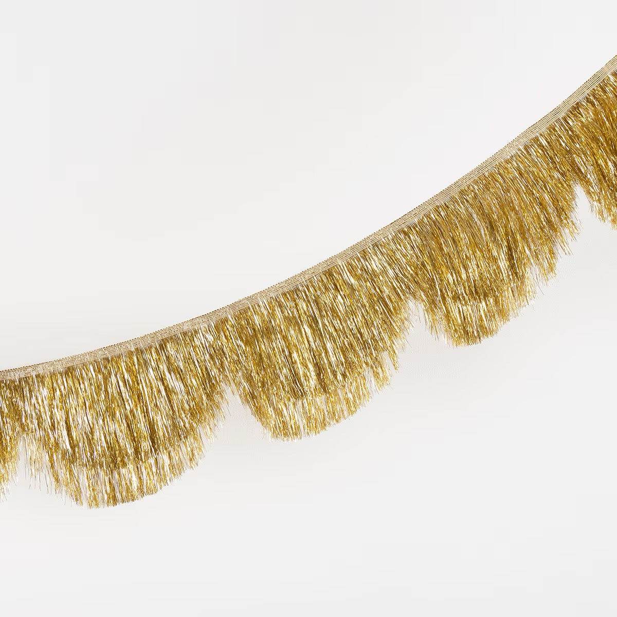 Meri Meri Gold Tinsel Fringe Garland