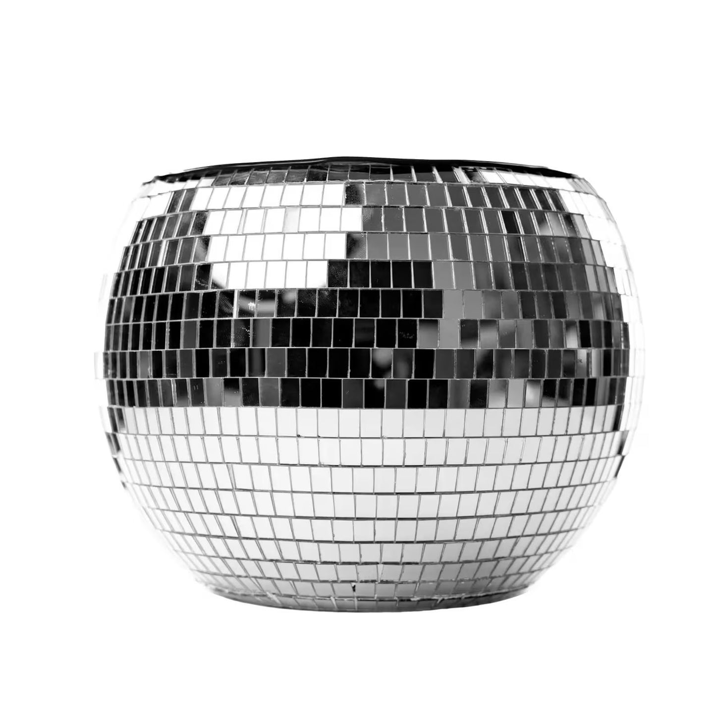 Silver Disco Ball Ice Bucket