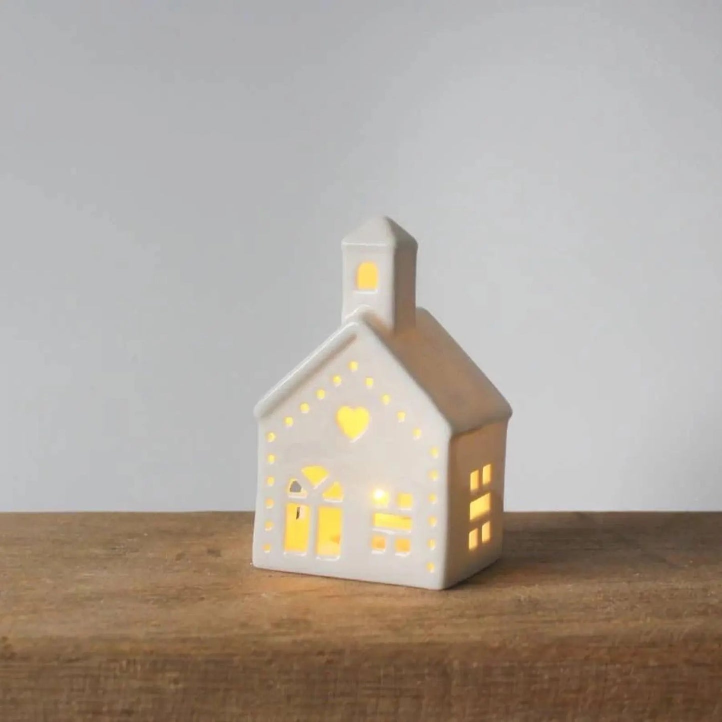 Set of Three Light Up Houses