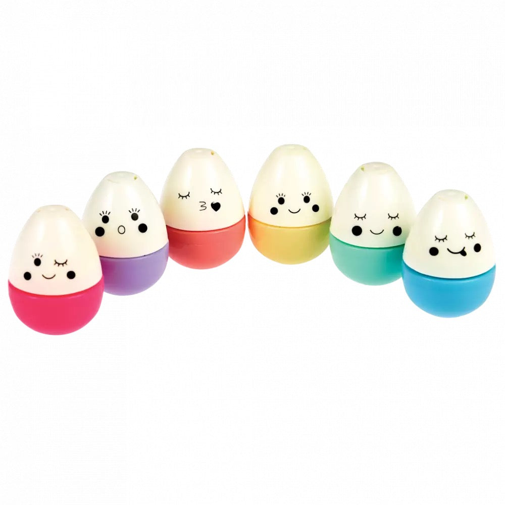 Pack of Six Emoji Egg Pens