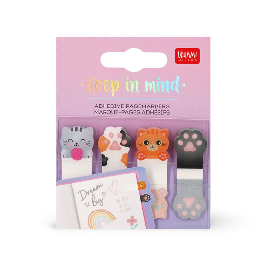 Legami Kitty Adhesive Pagemarkers