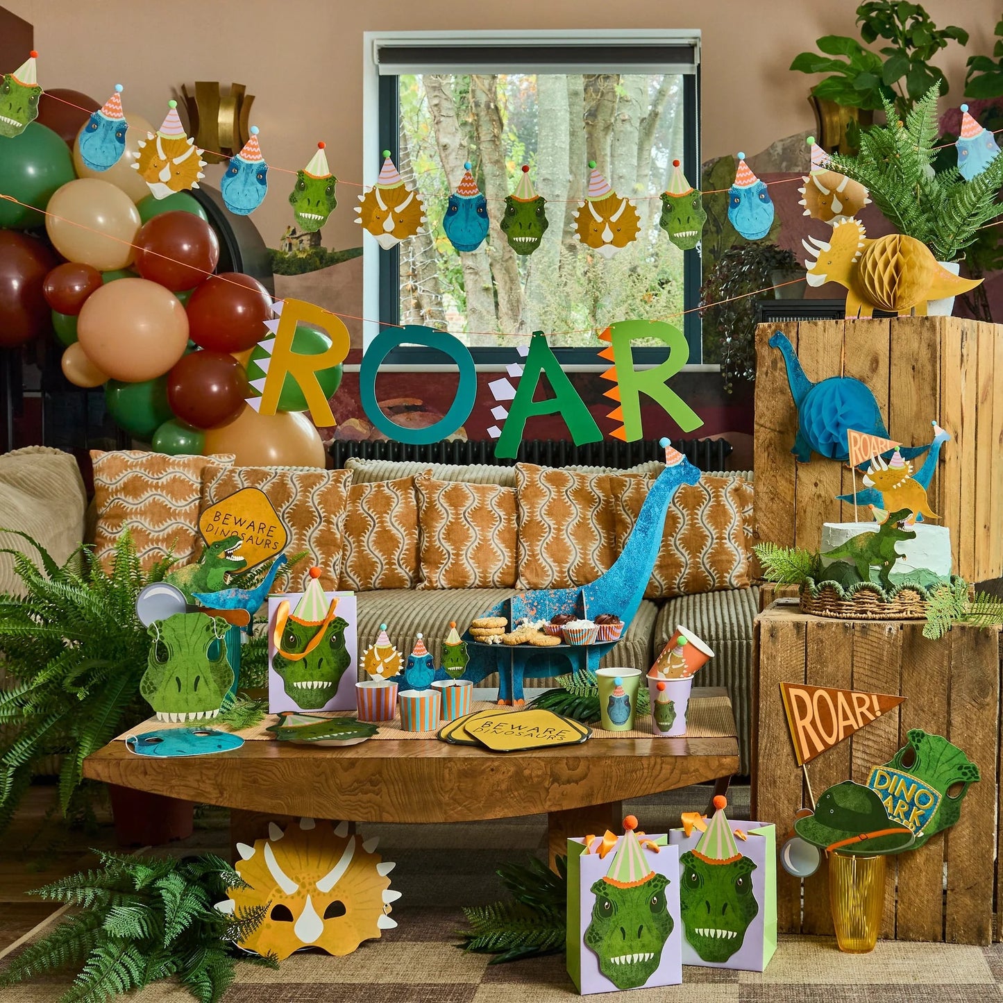 Dinosaur Party Treat Stand