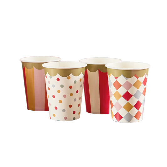 Circus Party Cup - Pack of 8