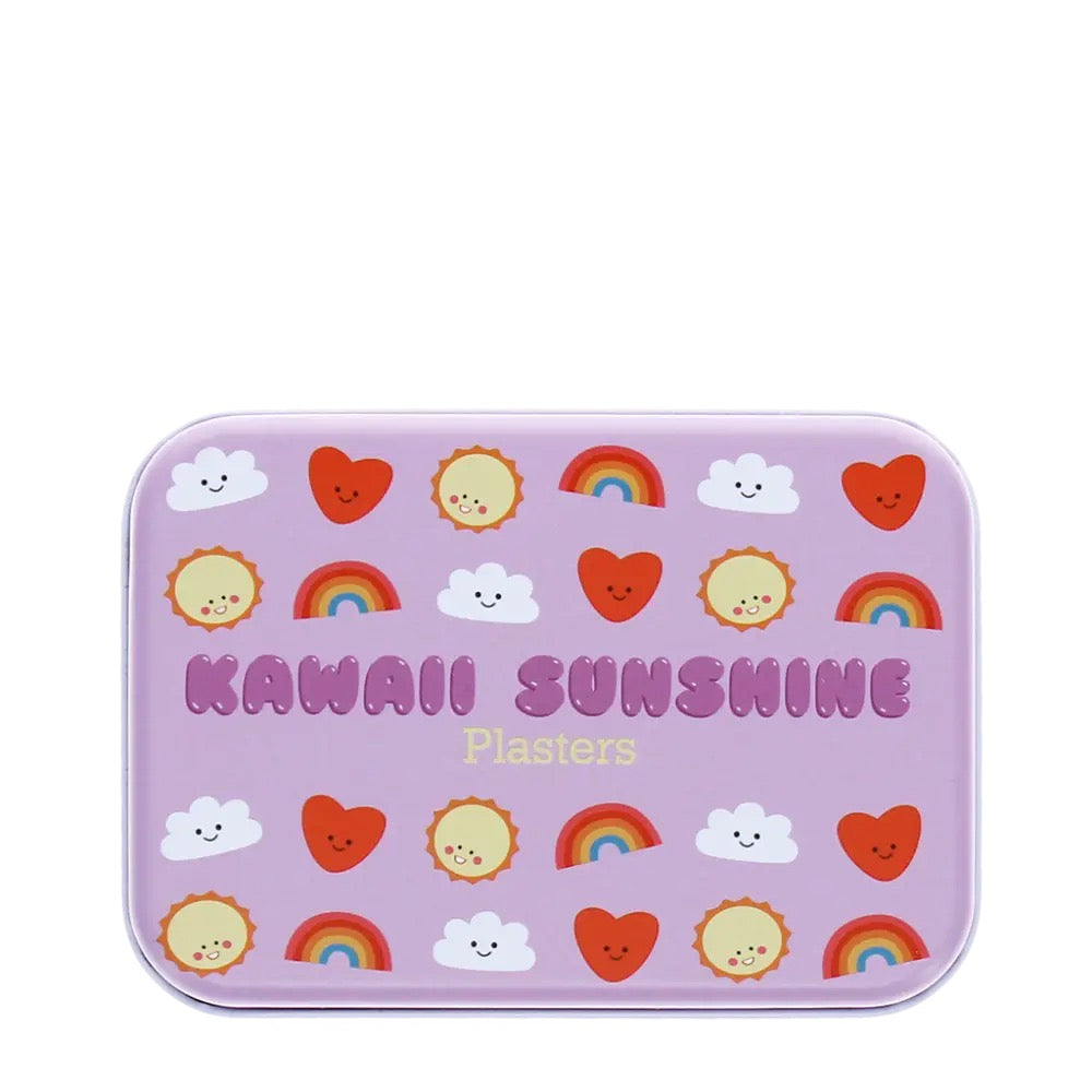 Children's Plasters in a Tin - Kawaii Sunshine