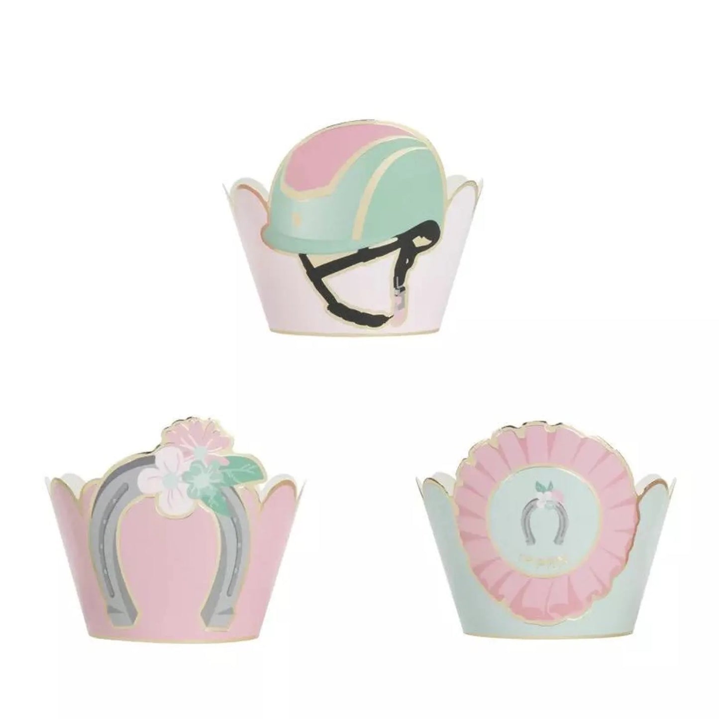 Horse Party Cupcake Wrappers