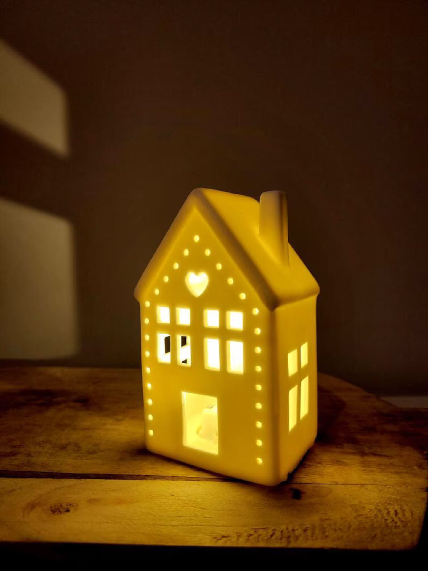 Set of Three Light Up Houses