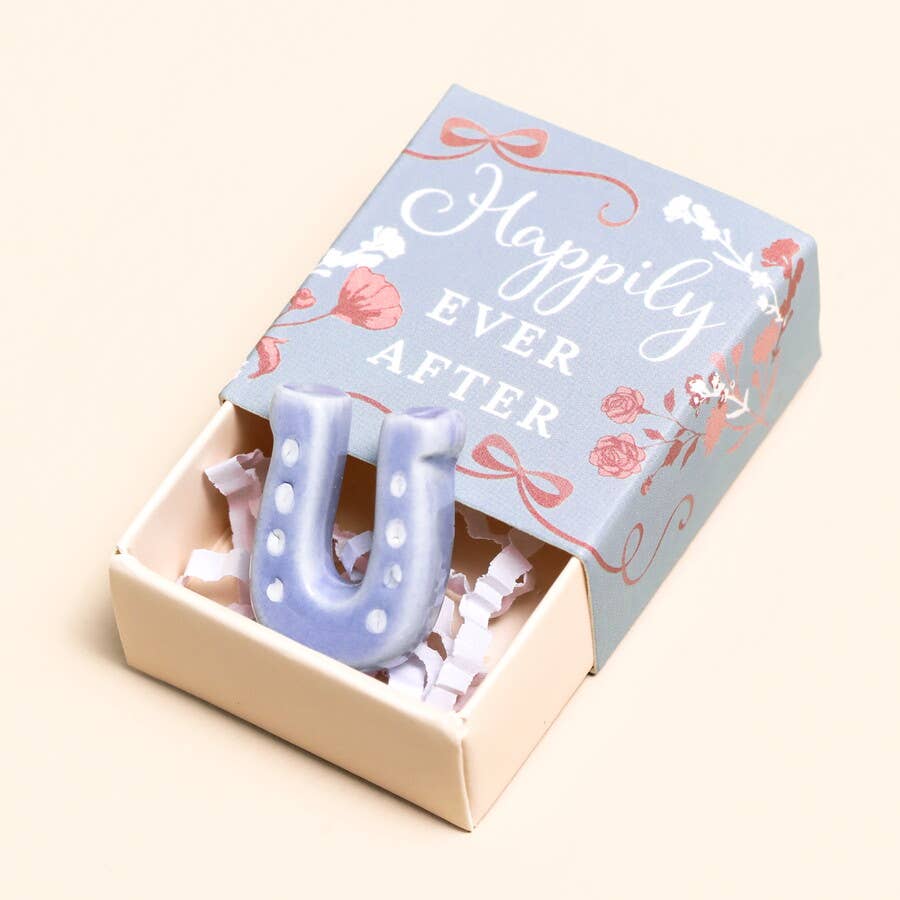 Tiny Matchbox Ceramic Tokens: Robin