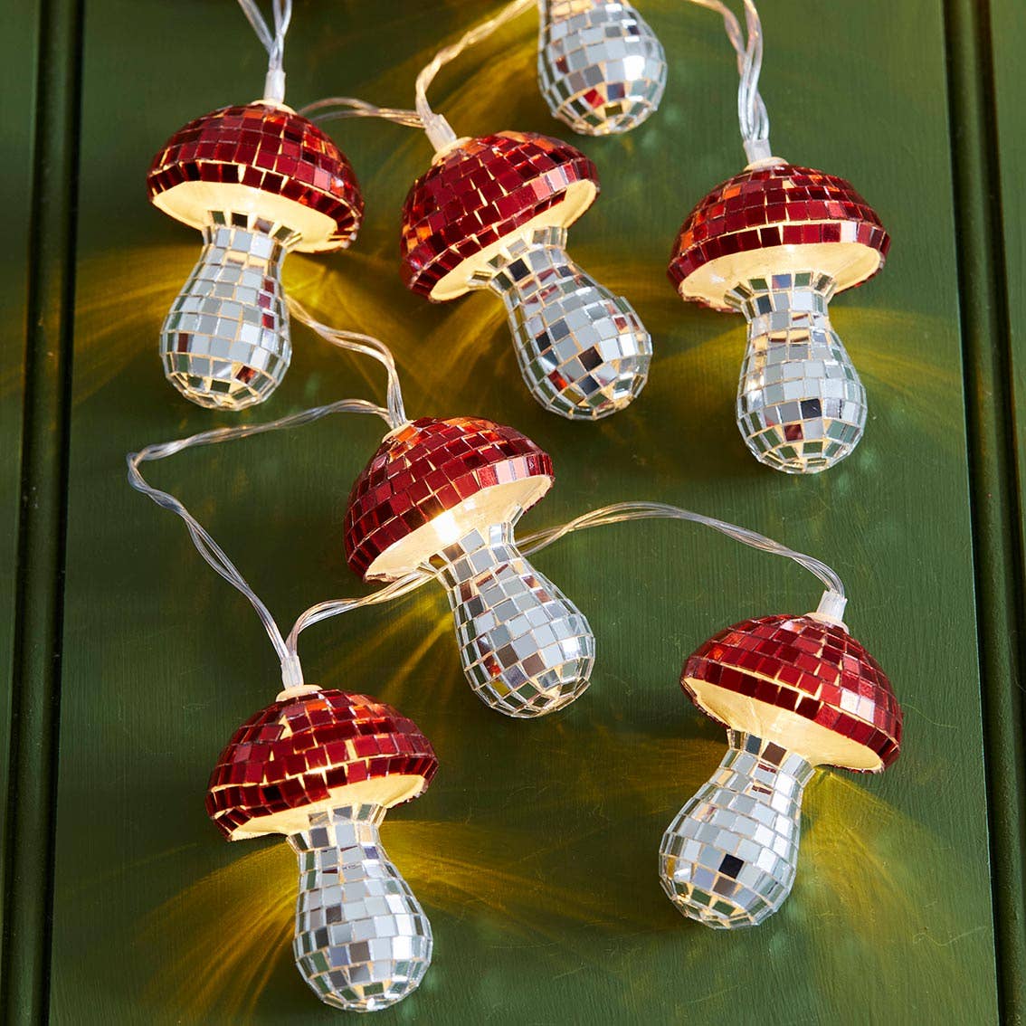 Mushroom LED Disco String Lights | 1.6m | Fairy Lights |